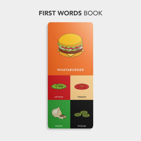 Whatababy: First Words Book