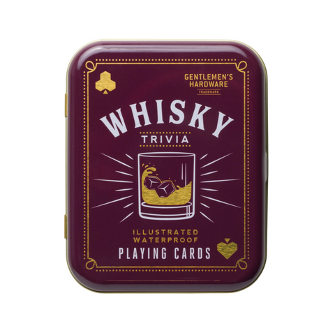 Whisky Trivia Playing Cards - Gentlemen's Hardware