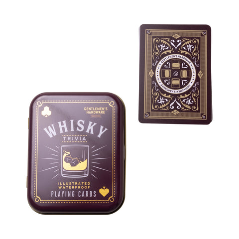 Whisky Trivia Playing Cards - Gentlemen's Hardware