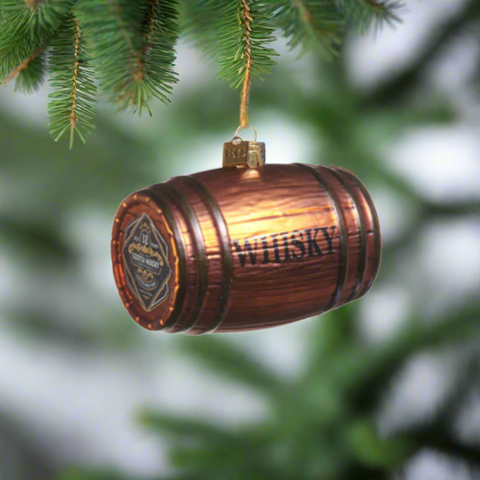 Whisky Barrel Ornament