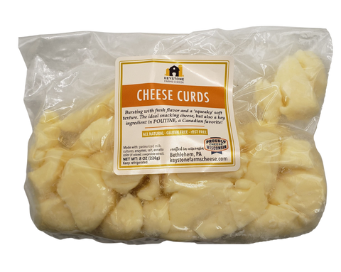 Cheese Curds - White Plain - Keystone Cheese