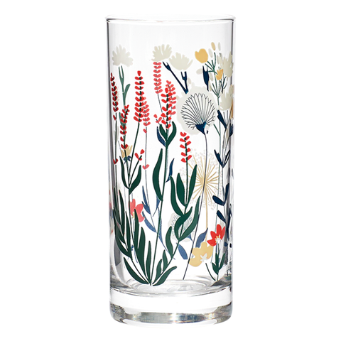 Wildflower - Highball Glass by Fishs Eddy
