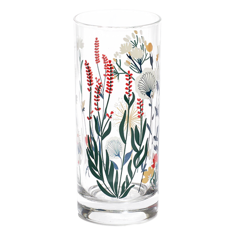 Wildflower - Highball Glass by Fishs Eddy
