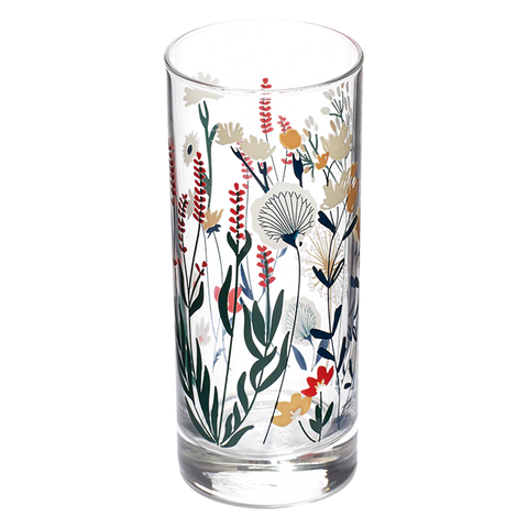 Wildflower - Highball Glass by Fishs Eddy
