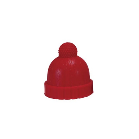 Winter Hat Bottle Stopper, Red
