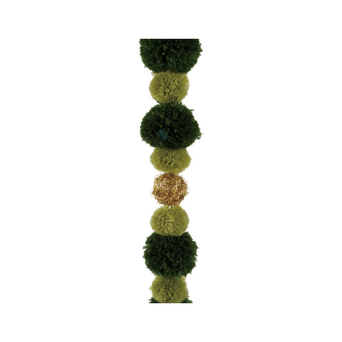Winter Woodland Wonderland Pom Pom Garland