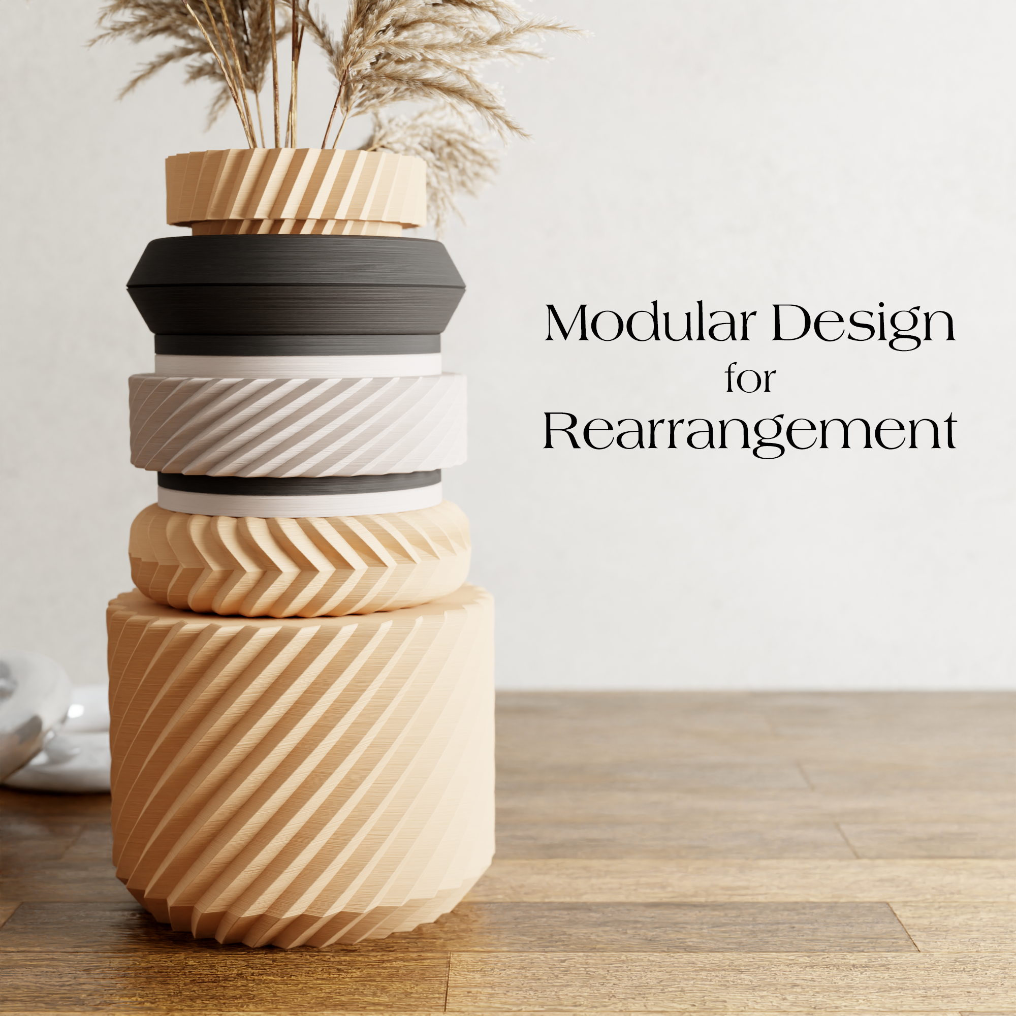 Modernized Pottery Wonder Vase - Thumbnail 5