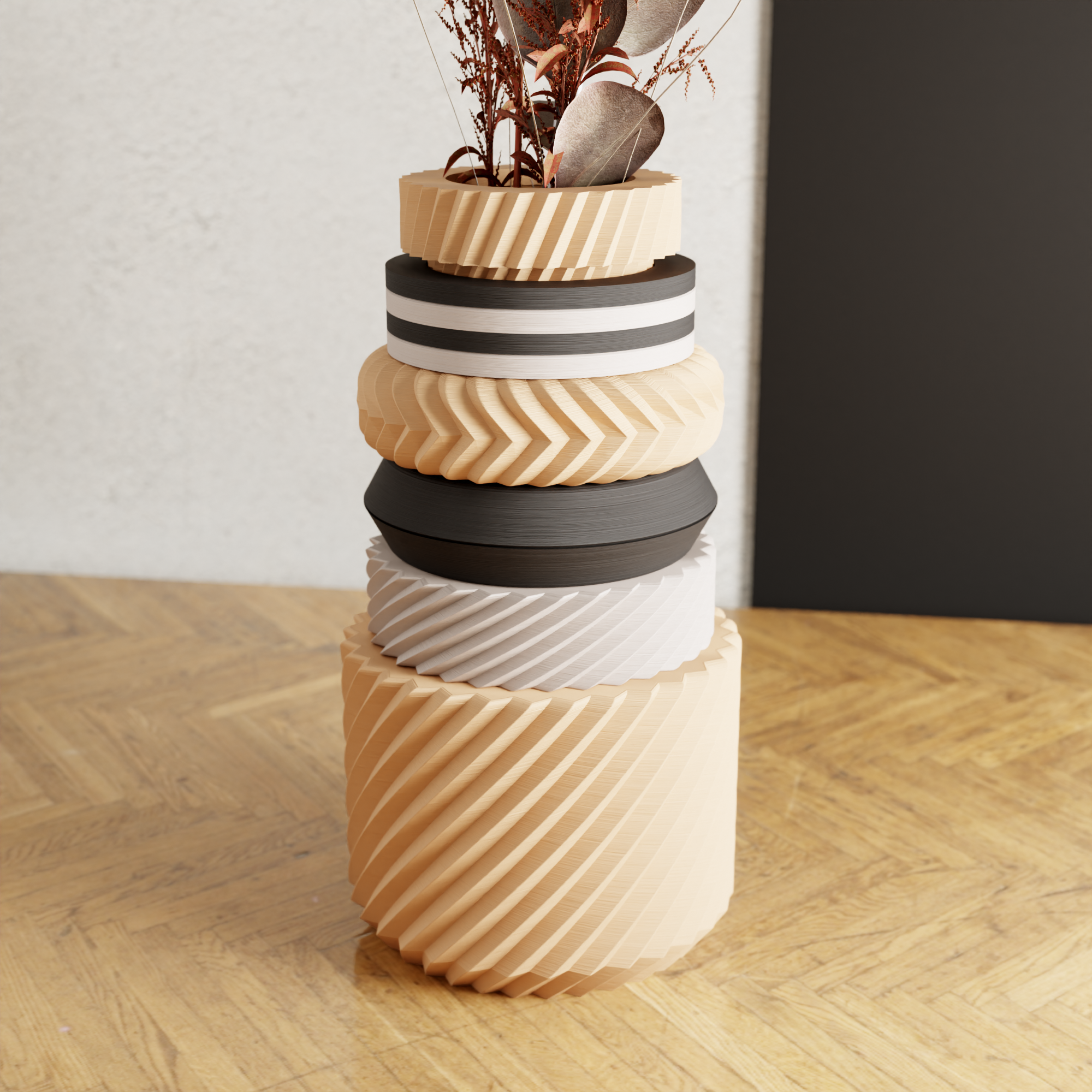 Modernized Pottery Wonder Vase - Thumbnail 3