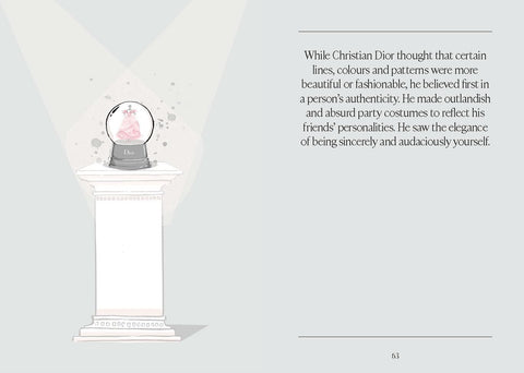 Words From A Fashion Icon: Christian Dior By Megan Hess