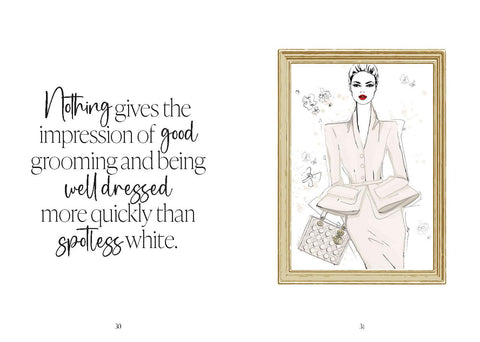 Words From A Fashion Icon: Christian Dior By Megan Hess