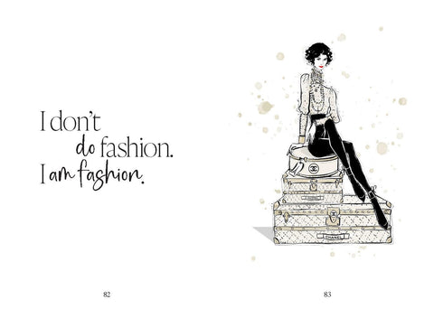 Words From A Fashion Icon: Coco Chanel By Megan Hess