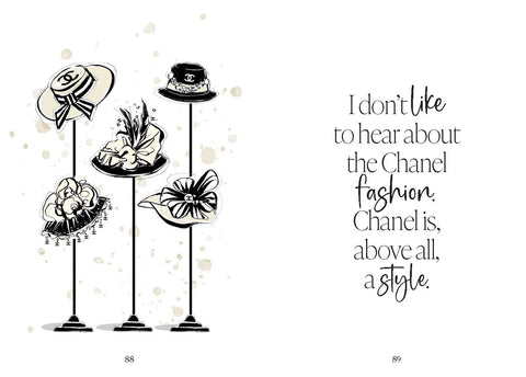 Words From A Fashion Icon: Coco Chanel By Megan Hess