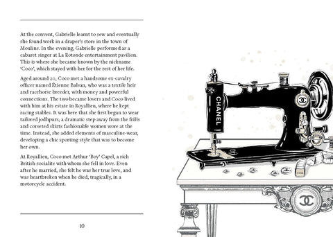 Words From A Fashion Icon: Coco Chanel By Megan Hess