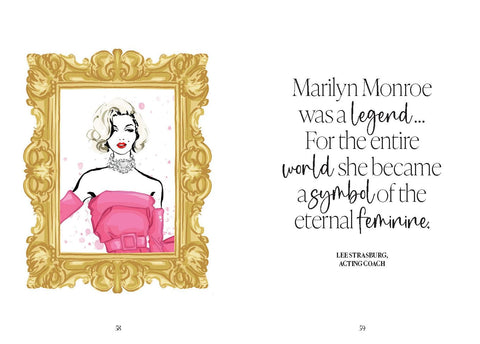 Words From A Fashion Icon: Marilyn Monroe By Megan Hess