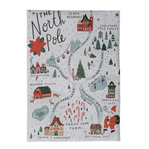 Wrapping Paper Sheets - The North Pole