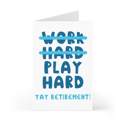 Yay Retirement! Greeting Card - R Is For Robo