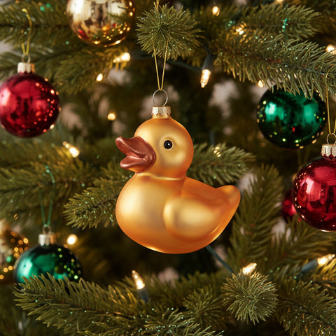 Yellow Ducky Ornament