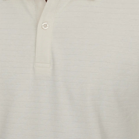 Zander Long Sleeve Polo - Cream