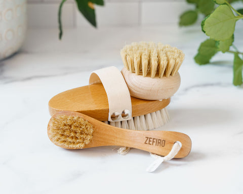 Lotus Wood Face Brush - Zefiro