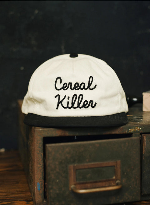 Cereal Killer Chainstitch Hat by Pyknic