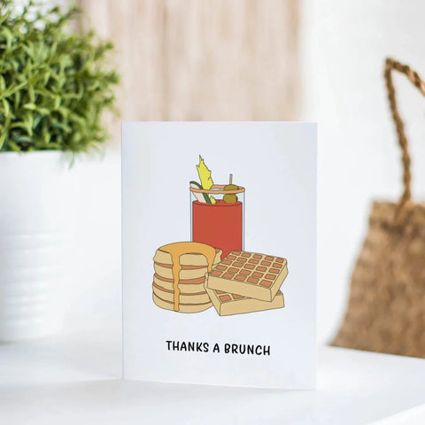 Brunch Thank You Card - Nine Two Design