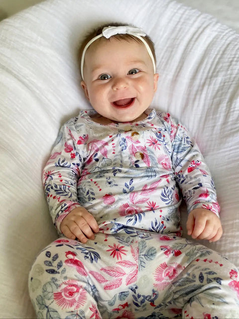 Baby Outfit, Newborn Outfit, Baby Girl Coming Home Outfit (Sizes: NB-24 months) - Bloom - Stroller Society