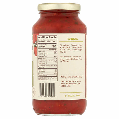 Di Bruno Bros. Tomato Basil Pasta Sauce