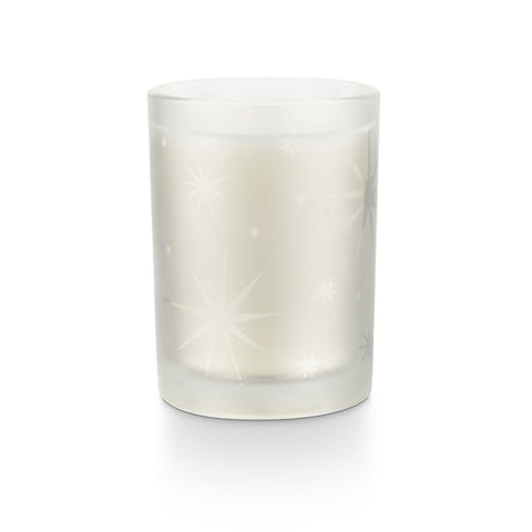 Balsam & Cedar Starburst Glass Votive