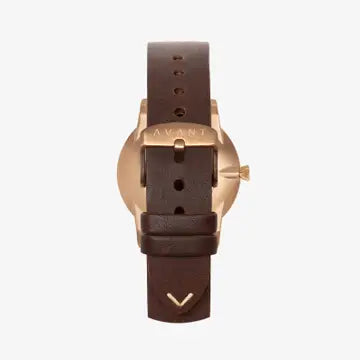 New York, Rose Gold, Men's Watch - AvantWood