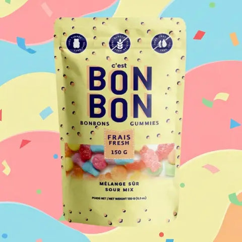 c'est BONBON Sour Mix Gummies