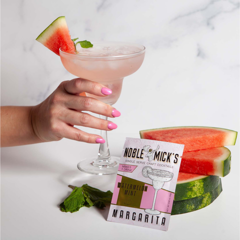 Noble Mick's Single Serve Craft Cocktail - Watermelon Mint Margarita