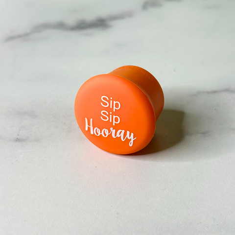 Sip Sip Hooray Wine Cap - CapaBunga®