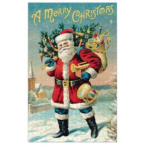 Cavallini Santa Claus Puzzle