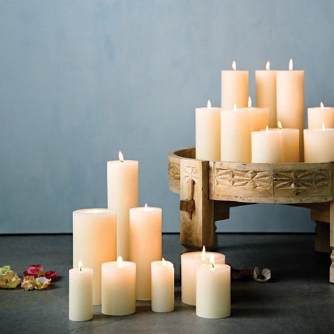 Flaire 4" x 8" Pillar Candle