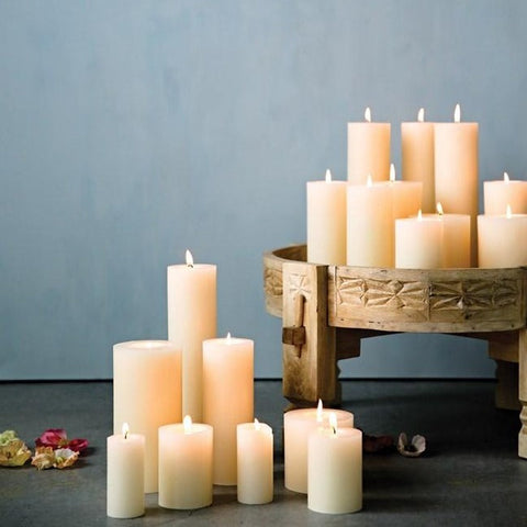 Flaire 4" x 6" Pillar Candle