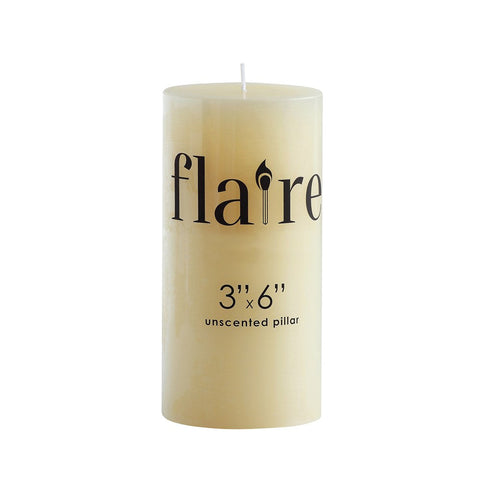 Flaire 3" x 6" Pillar Candle