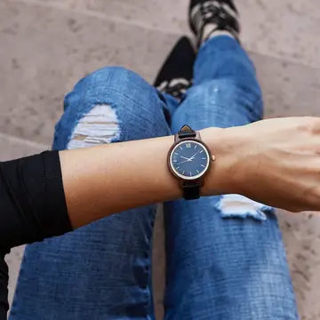 Aurora, Obsidian, Women's Watch - AvantWood