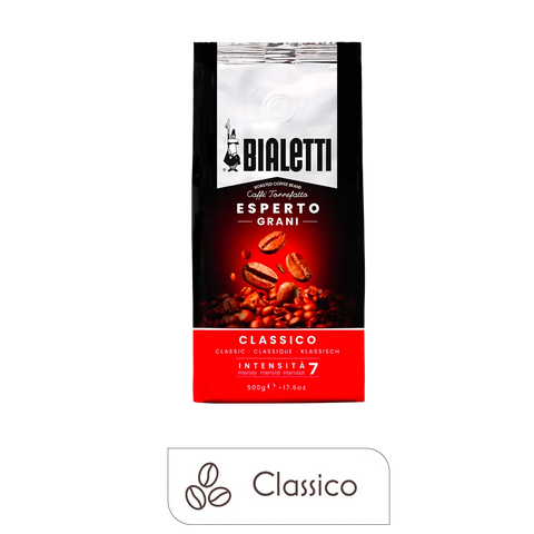 Bialetti Perfetto Moka Classico Whole Bean Coffee, 17.6 oz