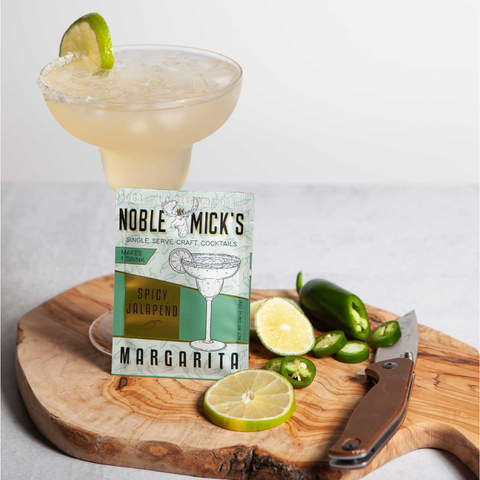 Noble Mick's Single Serve Craft Cocktail - Spicy Jalapeno Margarita