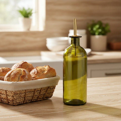 Olivastro Glass Oil Cruet