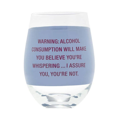 Consumption Wine Glass