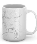 Easton Map Ceramic Mug