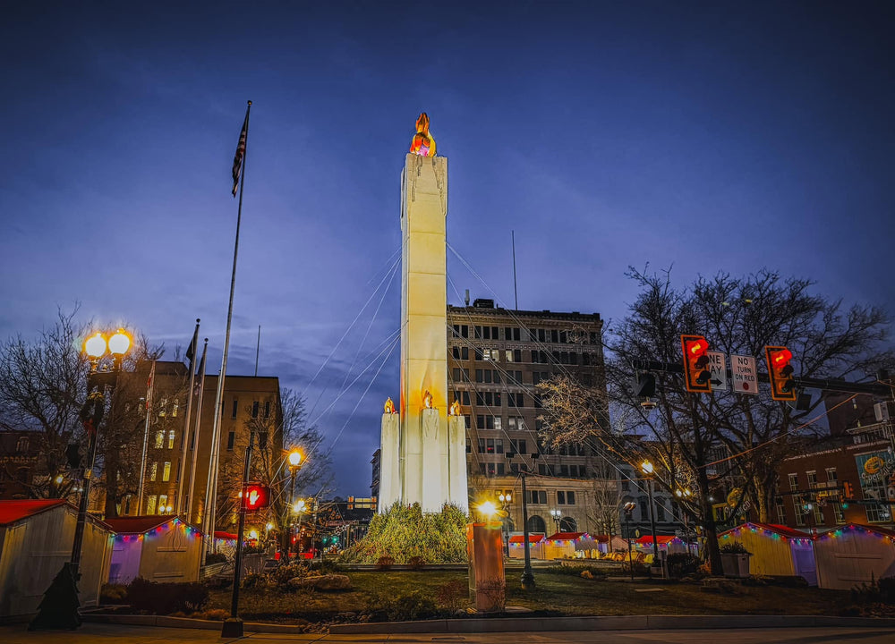 Easton Peace Candle Lighting
