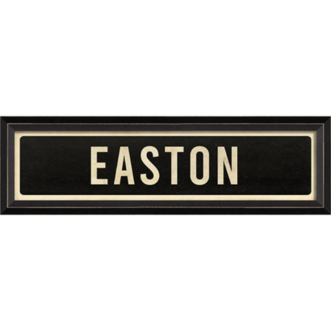 Easton Street Sign Wall Art - Spicher & Co.