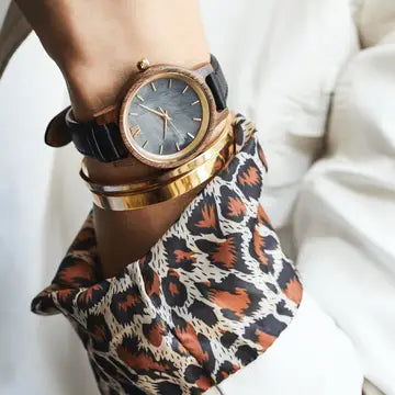 Aurora, Obsidian, Women's Watch - AvantWood