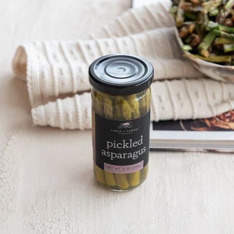 Finch + Fennel Pickled Asparagus