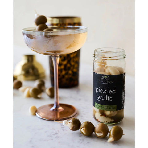 Finch + Fennel Pickled Garlic