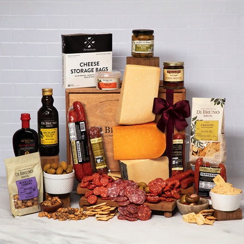 Fuhgettaboutit Cheese & Charcuterie Gourmet Gift Crate - Di Bruno Bros.