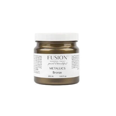 Bronze Metallic Paint - Fusion Mineral Paint, 8.45oz/250 ml