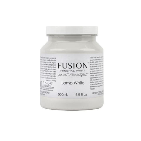 Lamp White - Fusion Mineral Paint, 16.9oz/500ml